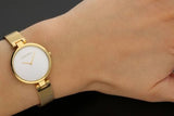 Calvin Klein Authentic White Dial Rose Gold Mesh Bracelet Watch for Women - K8G23526 Authentic Buy Shop Now