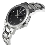 Burberry The City Black Dial Silver Steel Strap Watch for Women - BU9101 Authentic Buy Shop Now