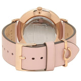 Coach Delancey Gold Dial Pink Leather Strap Watch for Women - 14503332 Authentic Buy Shop Now