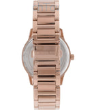 Michael Kors Hartman Rose Gold Dial Rose Gold Steel Strap Watch For Women - MK3491 Authentic Buy Shop Now
