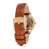 Michael Kors Portia Quartz White Dial Brown Leather Strap Watch For Women - MK2734 Authentic Buy Shop Now