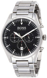 Hugo Boss Pioneer Black Dial Silver Steel Strap Watch for Men - 1513712 Authentic Buy Shop Now
