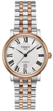 Tissot T Classic Carson Premium 30 White Dial Two Tone Steel Strap Watch for Women - T122.207.22.033.00 Authentic Buy Shop Now