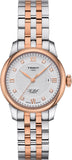Tissot T Classic Le Locle Automatic Lady Silver Dial Two Tone Steel Strap Watch For Women - T006.207.22.036.00 Authentic Buy Shop Now