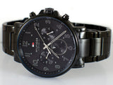 Tommy Hilfiger Daniel Black Dial Black Steel Strap Watch for Men - 1710383 Authentic Buy Shop Now