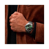 Breitling Chronomat B01 42 Green Dial Silver Steel Strap Watch for Men - AB0134101L1A1 Authentic Buy Shop Now
