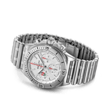 Breitling Chronomat B01 42 Six Nations England White Dial Silver Steel Strap Watch for Men - AB0134A71A1A1 Authentic Buy Shop Now