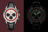 Breitling Navitimer B01 Chronograph 43 Boeing 747 White Dial Black Leather Strap Watch for Men - AB01383B1G1P1 Authentic Buy Shop Now