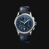 Breitling Premier B01 Chronograph 42 Blue Dial Blue Leather Strap Watch for Men - AB0145171C1P2 Authentic Buy Shop Now