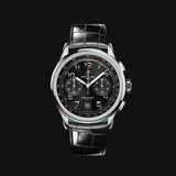 Breitling Premier B01 Chronograph 42 Black Dial Black Leather Strap Watch for Men - AB0145221B1P1 Authentic Buy Shop Now