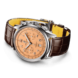 Breitling Premier B01 Chronograph 42 Beige Dial Brown Leather Strap Watch for Men - AB0145331K1P1 Authentic Buy Shop Now