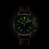 Breitling Top Time B01 Ford Mustang Green Dial Brown Leather Strap Watch for Men - AB01762A1L1X1 Authentic Buy Shop Now