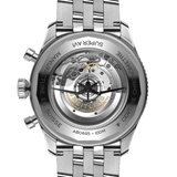 Breitling Super Avi B04 Chronograph GMT 46 Tribute to Vought F4U Corsair Blue Dial Silver Steel Strap Watch for Men - AB04451A1C1A1 Authentic Buy Shop Now