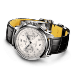 Breitling Premier B09 Chronograph 40 White Dial Black Leather Strap Watch for Men - AB0930371G1P1 Authentic Buy Shop Now