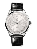 Breitling Premier B09 Chronograph 40 White Dial Black Leather Strap Watch for Men - AB0930371G1P1 Authentic Buy Shop Now