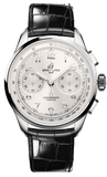 Breitling Premier B09 Chronograph 40 White Dial Black Leather Strap Watch for Men - AB0930371G1P1 Authentic Buy Shop Now