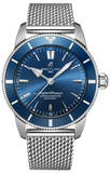 Breitling Superocean Heritage B20 Automatic 44 Blue Dial Silver Mesh Bracelet Watch for Men - AB2030161C1A1 Authentic Buy Shop Now