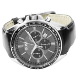 Hugo Boss Contemporary Sport Driver Black Dial Black Leather Strap Watch for Men - 1513085 Authentic Buy Shop Now