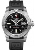 Breitling Avenger II Seawolf Stainless Steel 45mm Black Rubber Strap Mens Watch - A1733110/BC31/153S Authentic Buy Shop Now