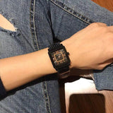 Guess Highline Black Dial Black Mesh Bracelet Watch for Women - W0826L4 Authentic Buy Shop Now