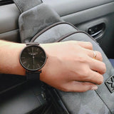 Coach Charles Black Dial Black Mesh Bracelet Watch for Men - 14602148 Authentic Buy Shop Now