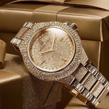 Michael Kors Camille Diamonds Gold Dial Gold Steel Strap Watch for Women - MK5720 Authentic Buy Shop Now