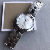 Michael Kors Garner Analog Silver Dial Silver Steel Strap Watch For Women - MK6407 Authentic Buy Shop Now