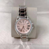 Michael Kors Kacie Three Hand Pink Dial Silver Steel Strap Watch for Women - MK6929 Authentic Buy Shop Now