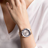 Swarovski Octea Nova Grey Dial Gold Mesh Bracelet Watch for Women - 5451634 Authentic Buy Shop Now