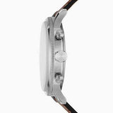Fossil Retro Pilot Chronograph Blue Dial Brown Leather Strap Watch for Men - FS5832 Authentic Buy Shop Now