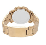 Michael Kors Layton Pave Blue Dial Gold Steel Strap Watch for Women - MK6243 Authentic Buy Shop Now