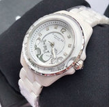 Coach Preston White Dial White Steel Strap Watch for Women - 14503464 Authentic Buy Shop Now