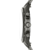 Fossil Forrester Chronograph Black Dial Grey Steel Strap Watch for Men - FS5606 Authentic Buy Shop Now