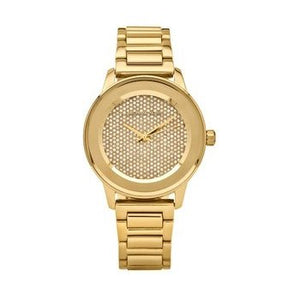 Michael Kors Kinley Gold Dial Gold Steel Strap Watch for Women - MK6209 Authentic Buy Shop Now
