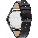 Tommy Hilfiger Austin Black Dial Black Leather Strap Watch for Men - 1791638 Authentic Buy Shop Now