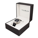 Maurice Lacroix Aikon Chronograph Black Dial Black Leather Strap Watch for Men - AI1018-SS001-330-1 Authentic Buy Shop Now