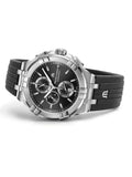 Maurice Lacroix Aikon Chronograph Black Dial Black Leather Strap Watch for Men - AI1018-SS001-330-2 Authentic Buy Shop Now