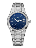 Maurice Lacroix Aikon Date Blue Dial Silver Steel Strap Watch for Men - AI1108-SS002-430-1 Authentic Buy Shop Now