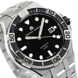 Maurice Lacroix Aikon Venturer Black Dial Silver Steel Strap Watch for Men - AI6058-SS002-330-1 Authentic Buy Shop Now