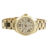 Fossil Cecile Multifunction Champagne Dial Gold Steel Strap Watch for Women - AM4510 Authentic Buy Shop Now