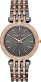 Michael Kors Darci Analog Quartz Grey Dial Two Tone Steel Strap Watch For Women - MK3584 Authentic Buy Shop Now
