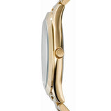 Michael Kors Slim Runway Pink Dial Rose Gold Steel Strap Watch for Women - MK3264 Authentic Buy Shop Now