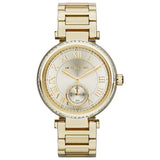 Michael Kors Skylar Gold Dial Gold Steel Strap Watch for Women - MK5867 Authentic Buy Shop Now
