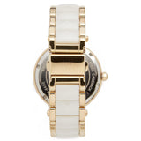 Michael Kors Parker Mother of Pearl Dial Two Tone Steel Strap Watch for Women - MK6400 Authentic Buy Shop Now