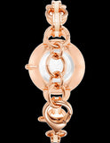 Emporio Armani Retro Quartz Silver Dial Rose Gold Steel Strap Watch For Women - AR1776 Authentic Buy Shop Now