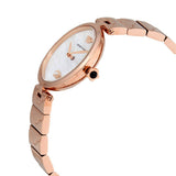 Emporio Armani Arianna White Mother of Pearl Dial Rose Gold Steel Strap Watch For Women - AR11236 Authentic Buy Shop Now
