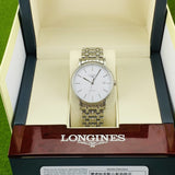 Longines Presence Automatic White Dial Silver Steel Strap Watch for Men - L4.921.4.12.6 Authentic Buy Shop Now