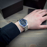 Tag Heuer Aquaracer Blue Dial SIlver Steel Strap Watch for Men - CAY111B.BA0927 Authentic Buy Shop Now