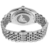 Emporio Armani Classic Analog Black Dial Silver Steel Strap Watch For Men - AR0369 Authentic Buy Shop Now