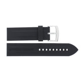 Emporio Armani Sportivo Chronograph Black Dial Black Rubber Strap Watch For Men - AR0527 Authentic Buy Shop Now